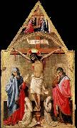 Antonio da Firenze Crucifixion with Mary and St John the Evangelist France oil painting artist